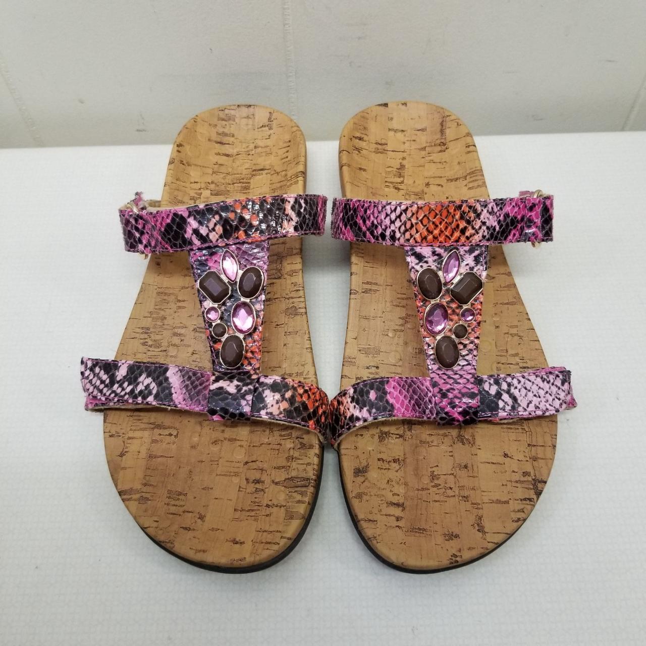 Purple vionic hot sale sandals