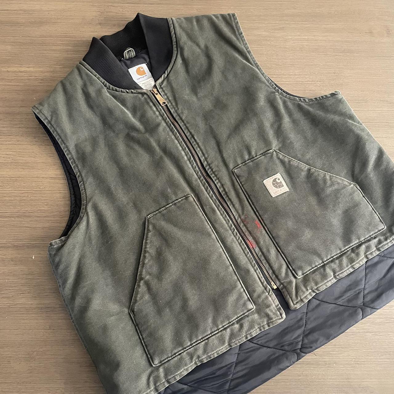 carhartt bubble vest