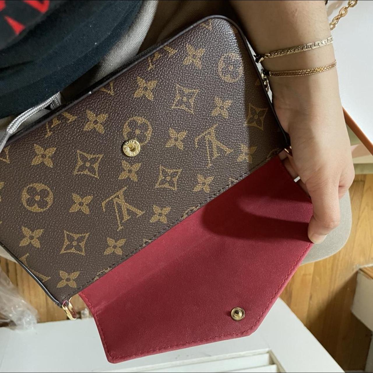 Louis Vuitton clutch that can be used as a small - Depop