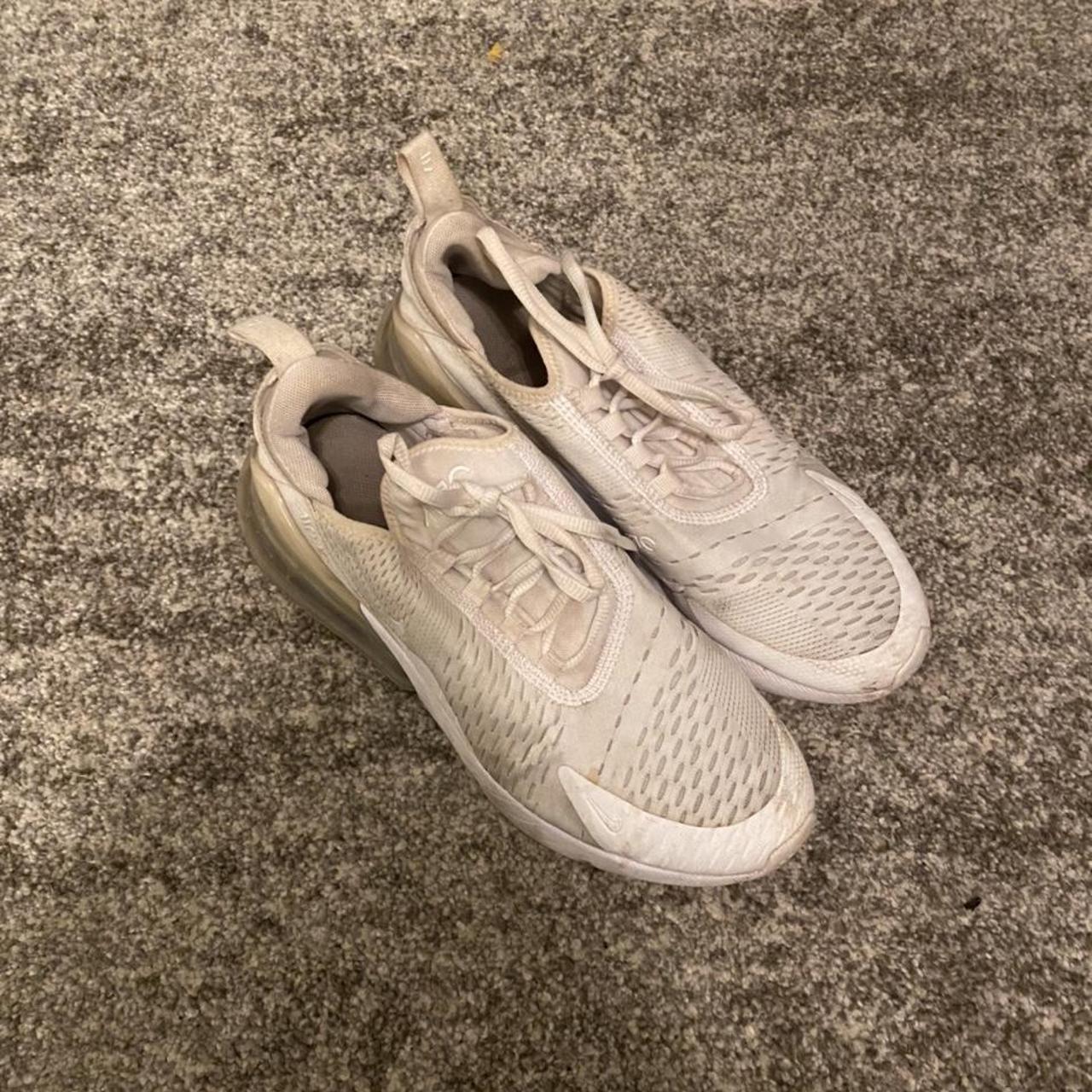 all white nike 270