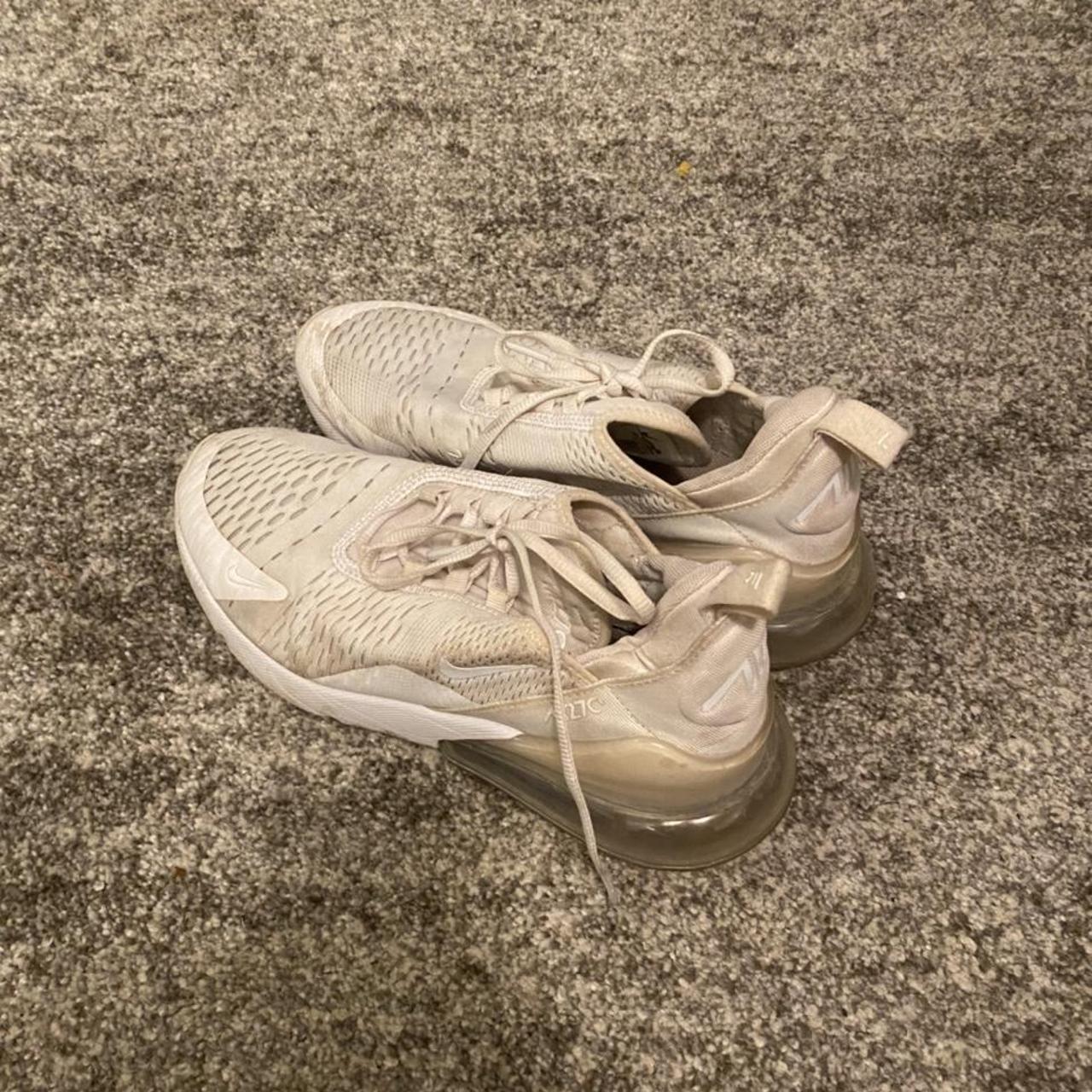 mens white nike 270 trainers