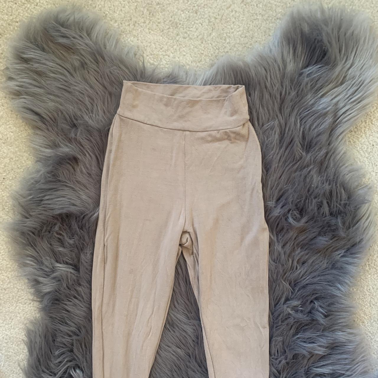 OhPolly double layered nude leggings UK8 Brand new... - Depop