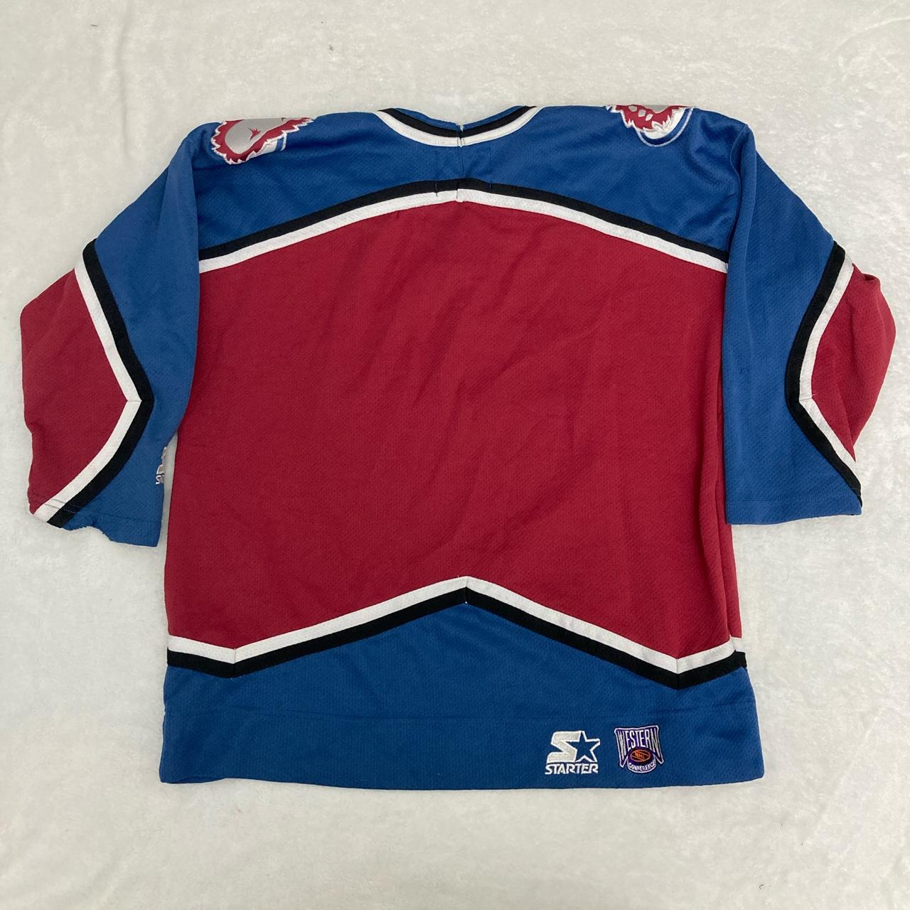 Vintage Colorado Avalanche Hockey Jersey - Tag Size: - Depop