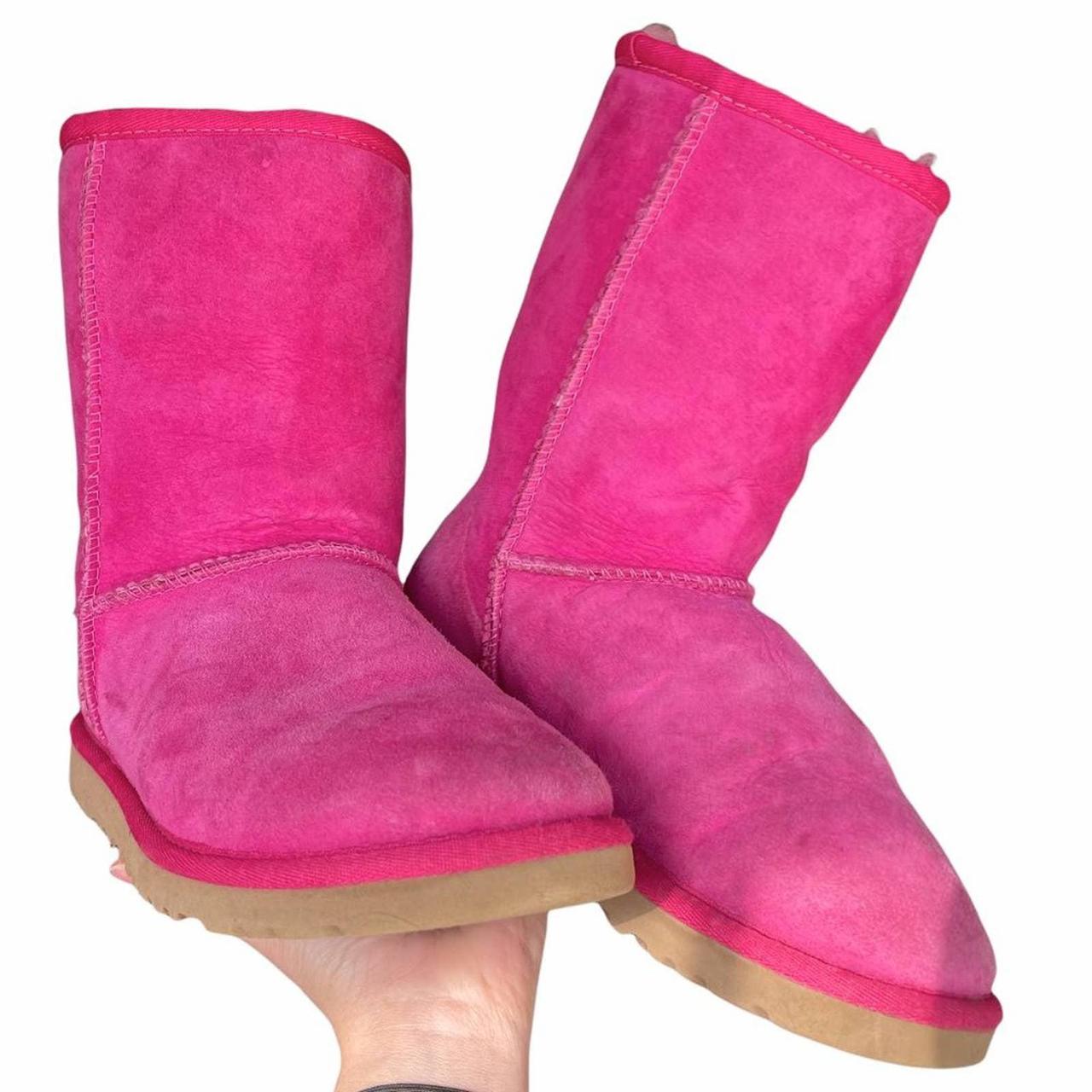 hot pink classic uggs