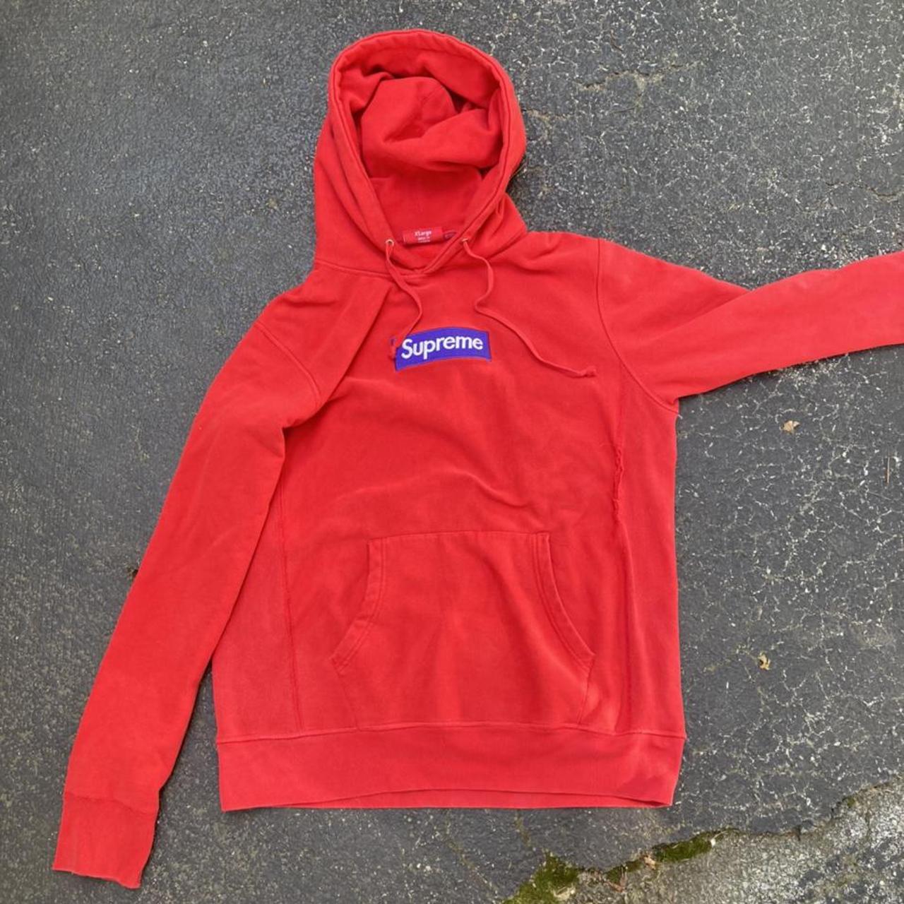 Supreme box logo red purple deals