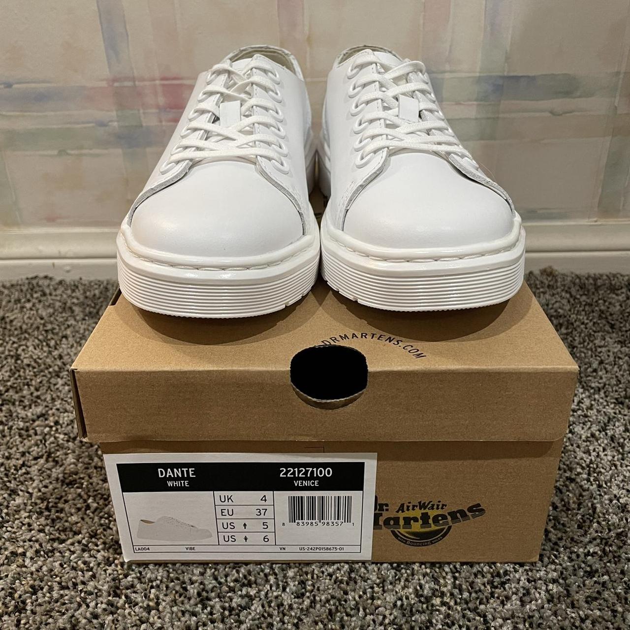 Dr martens hotsell white sneakers