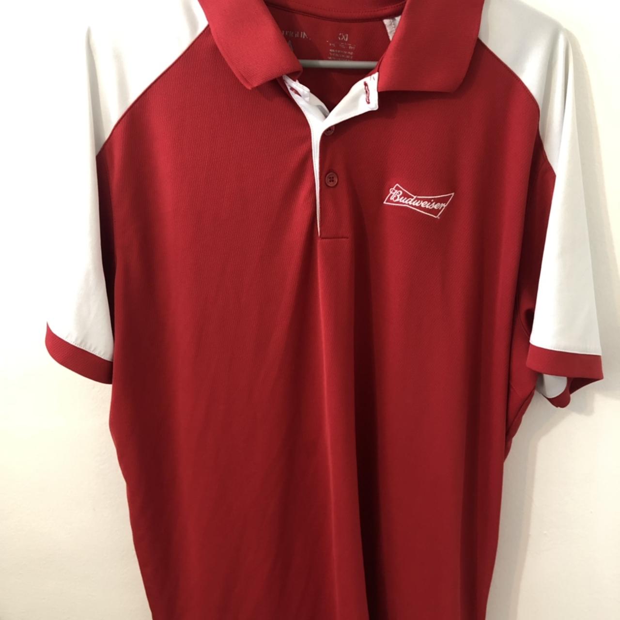 Budweiser Antigua Golf Shirt XL