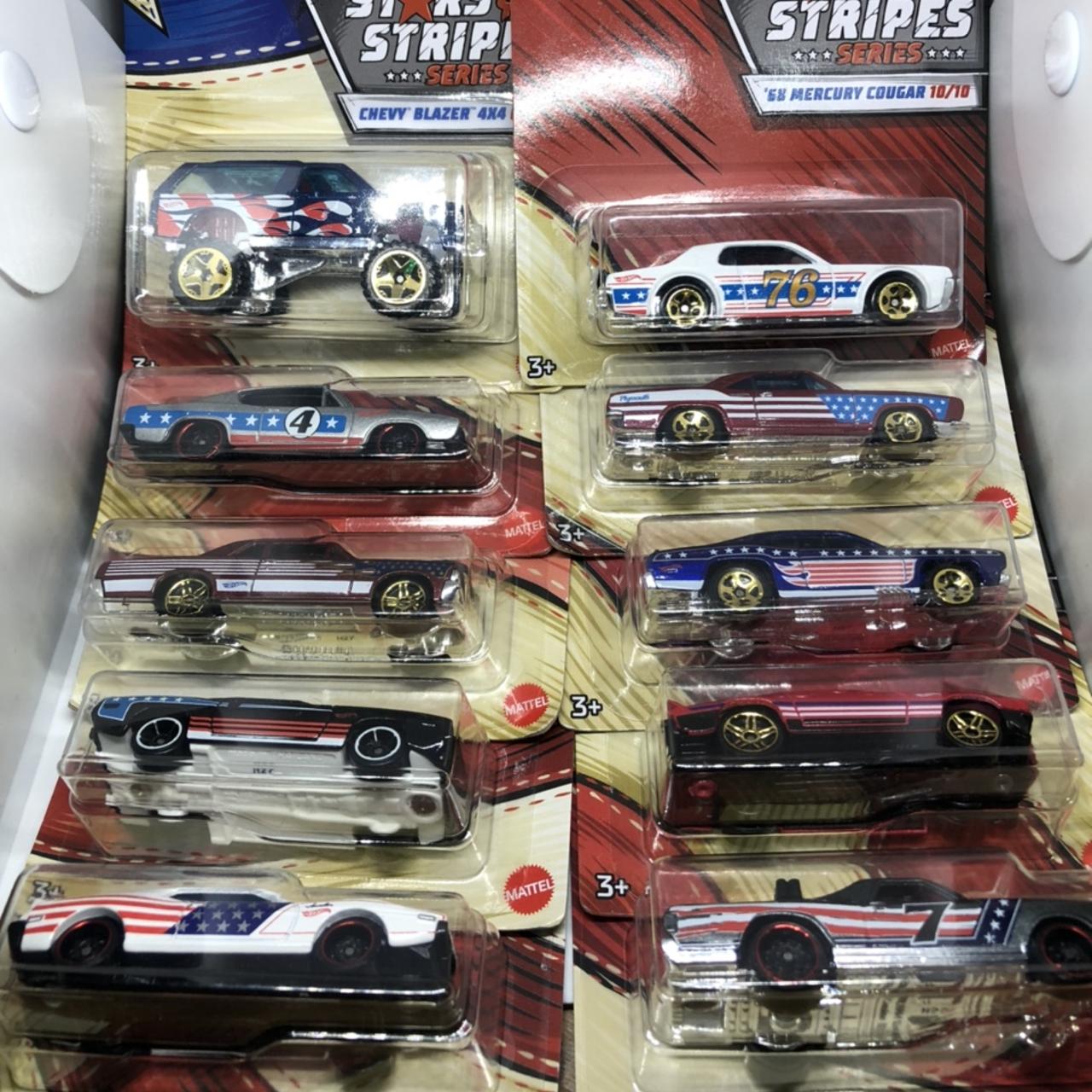 Hot Wheels 2020 STARS & STRIPES shops SERIES COMPLETE SET OF 10 Car