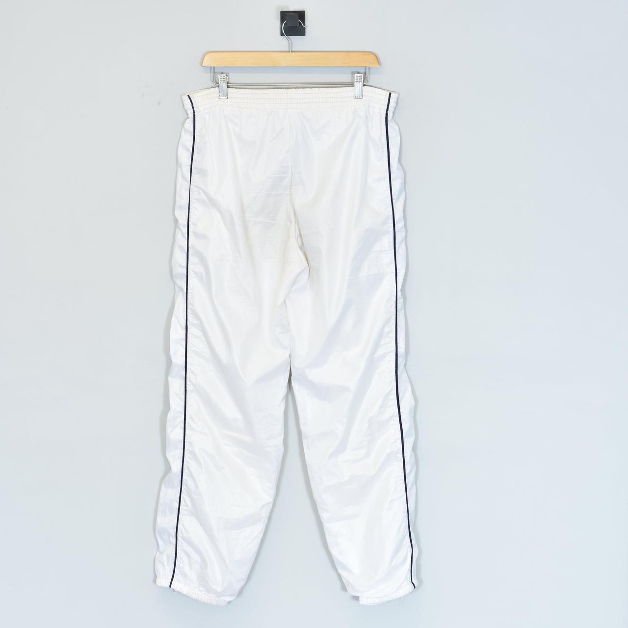 Unbranded Men's White Joggerstracksuits Depop