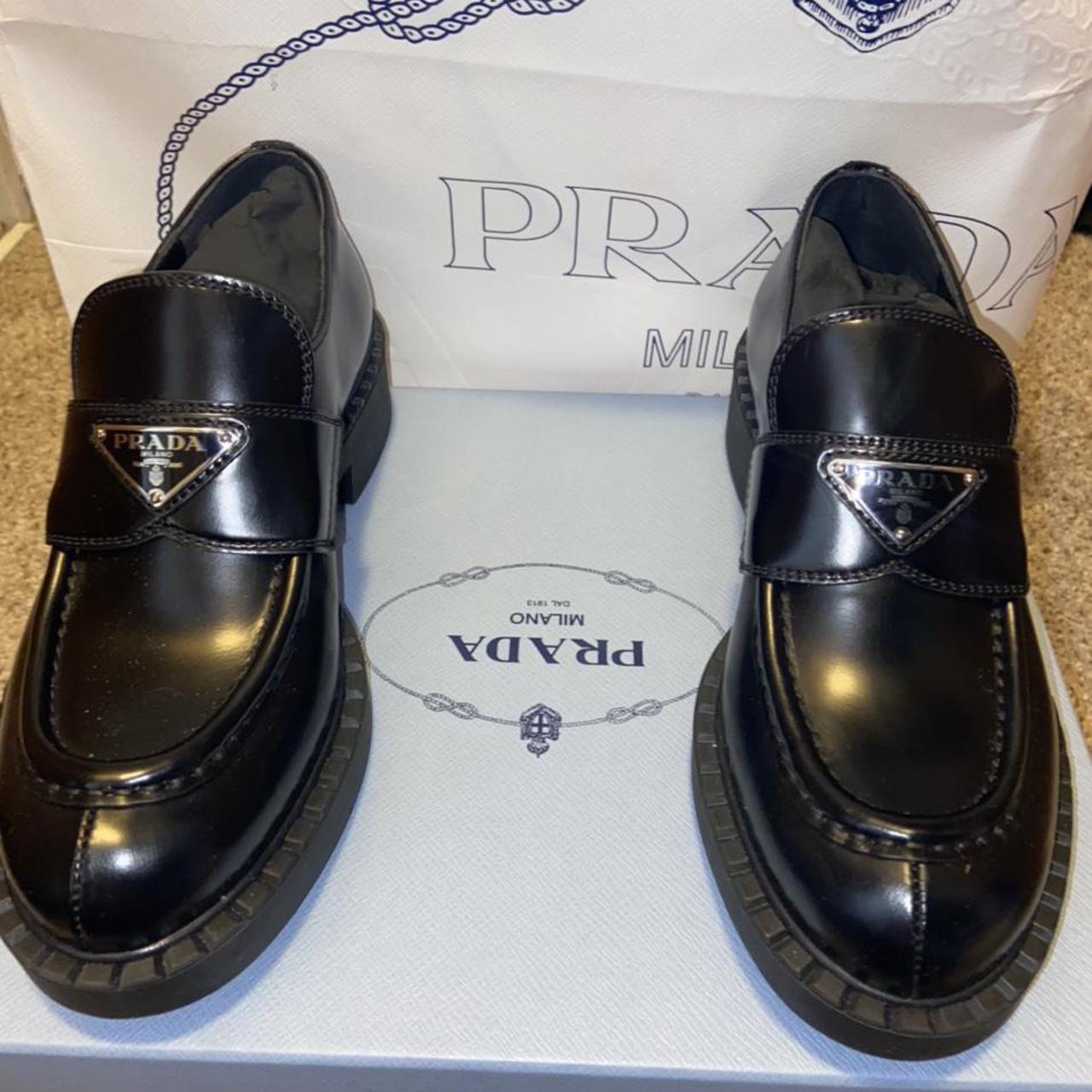 Prada loafers, brand new wore them one time. I... - Depop