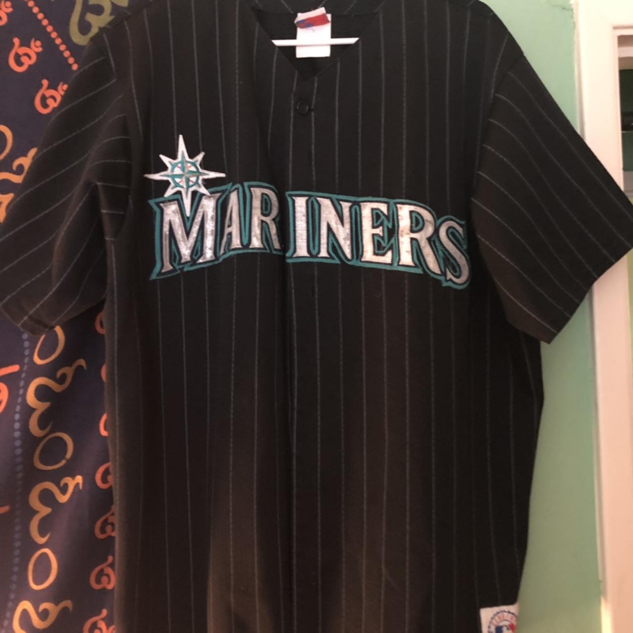 Vintage Seattle Mariners Jersey •Large (see - Depop