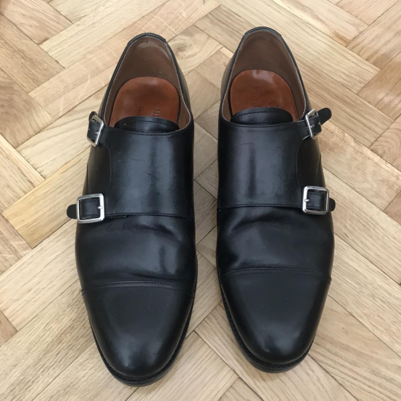 Double monk shoes by Meermin, made in Depop