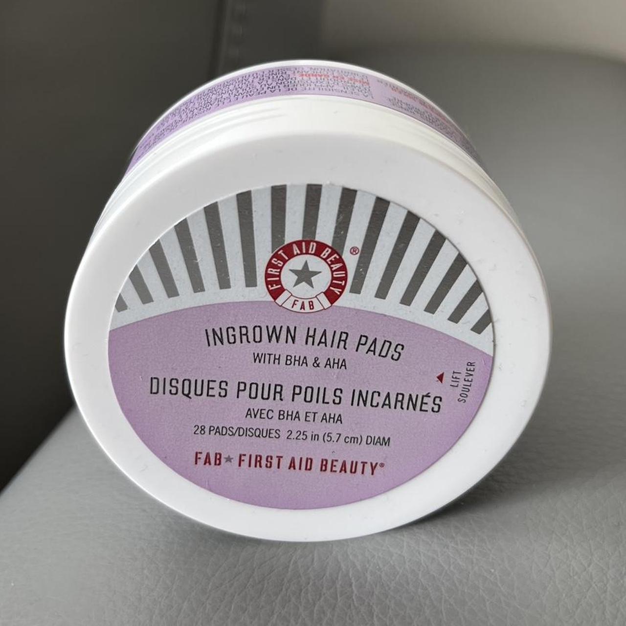 First Aid Beauty ingrown hair pads with aha & bha... Depop