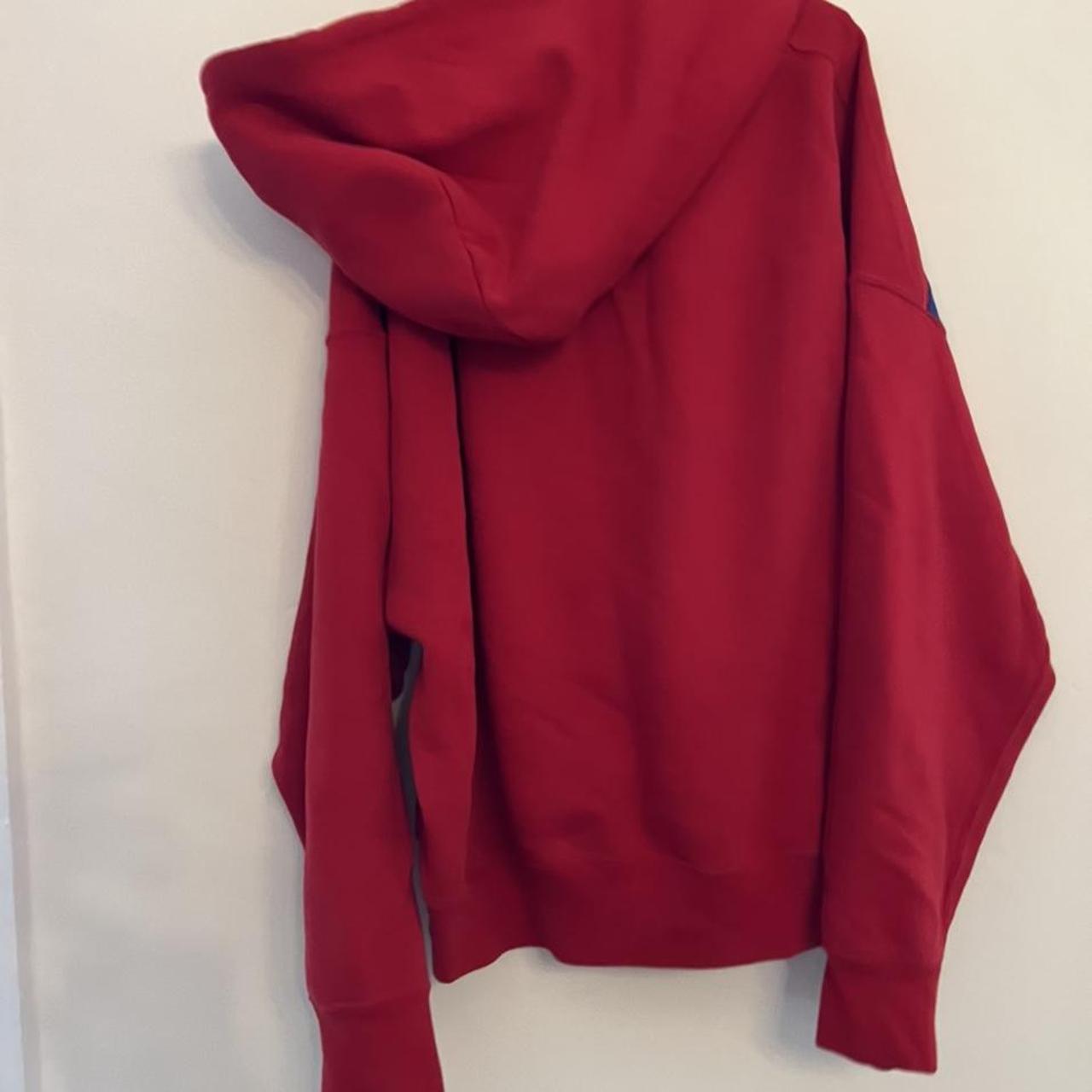 Polo Ralph Lauren Men's Red Hoodie | Depop