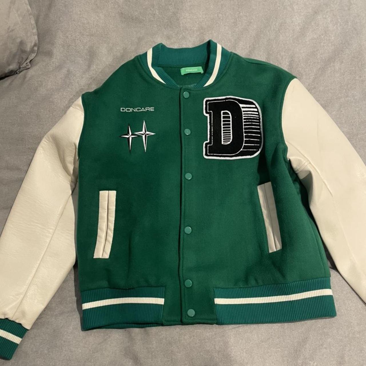 doncare varsity jacket