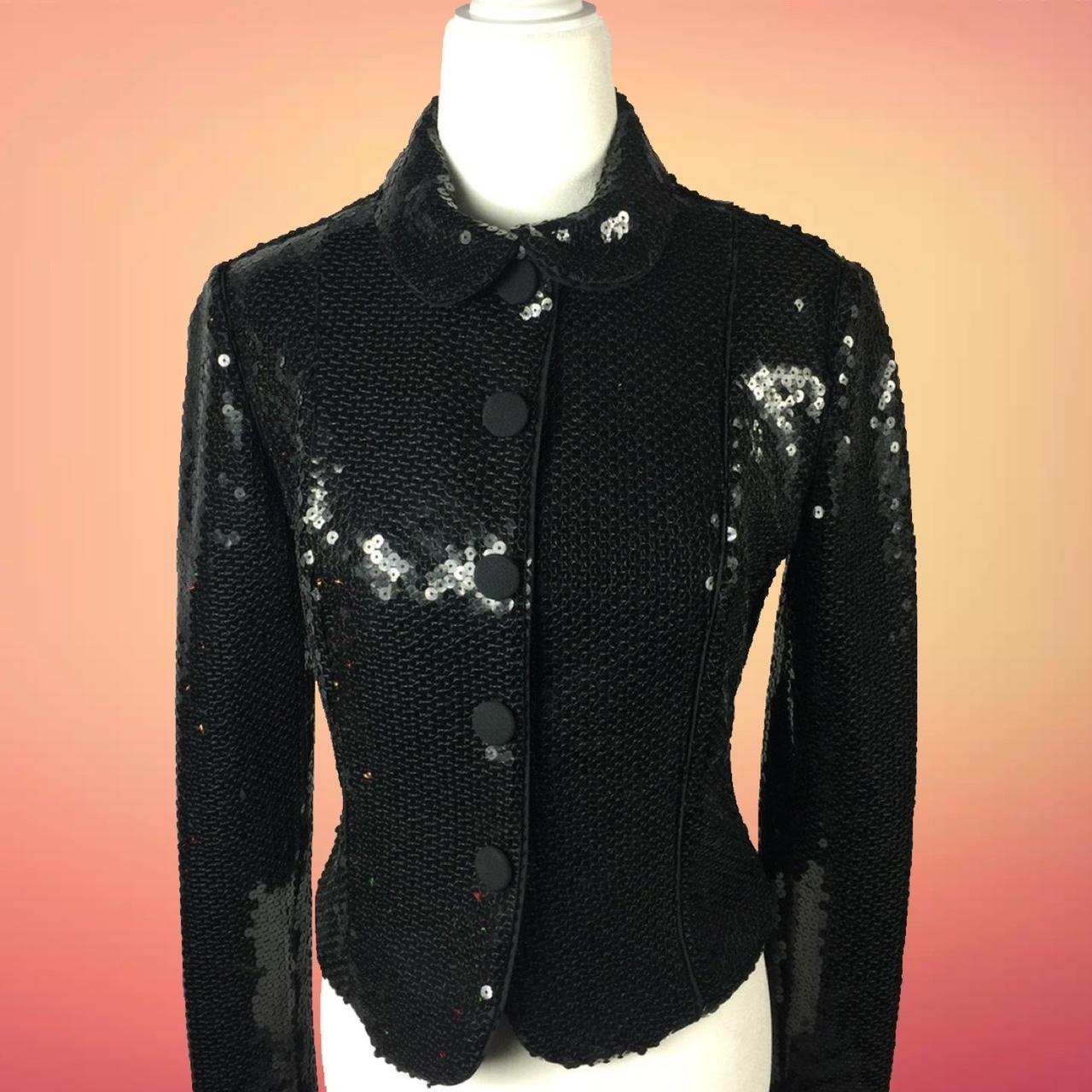 Armani sequin outlet jacket