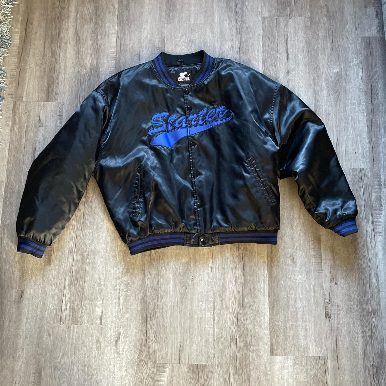 Vintage Pro-Line Starter Jets Satin Bomber Jacket Sz - Depop