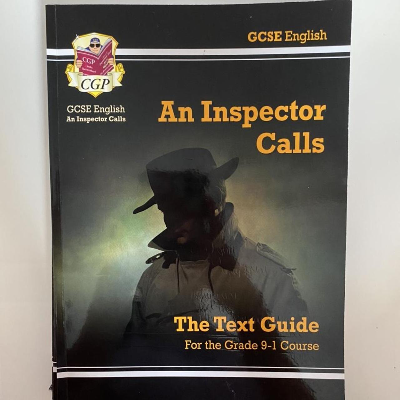 an inspector calls cgp english literature gcse... - Depop