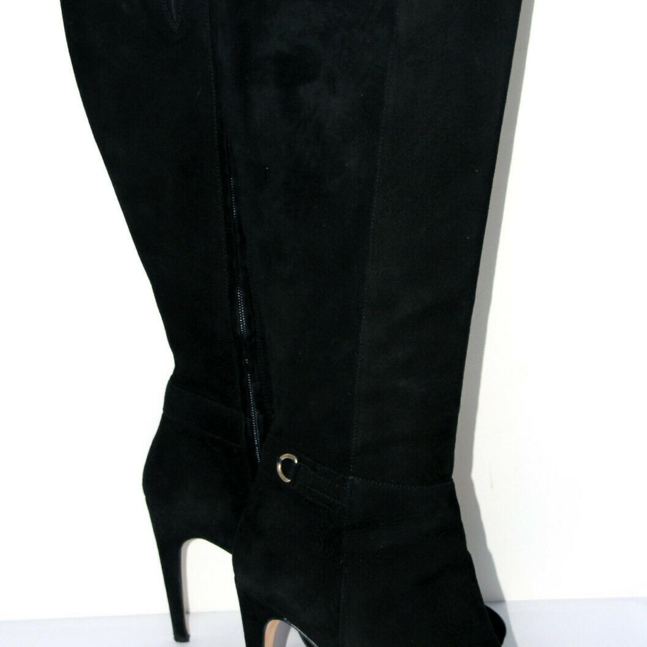 Lk bennett black suede sales boots