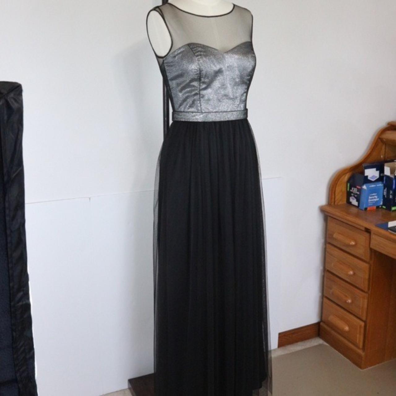 After Six Women's Black and Silver Dress (2)