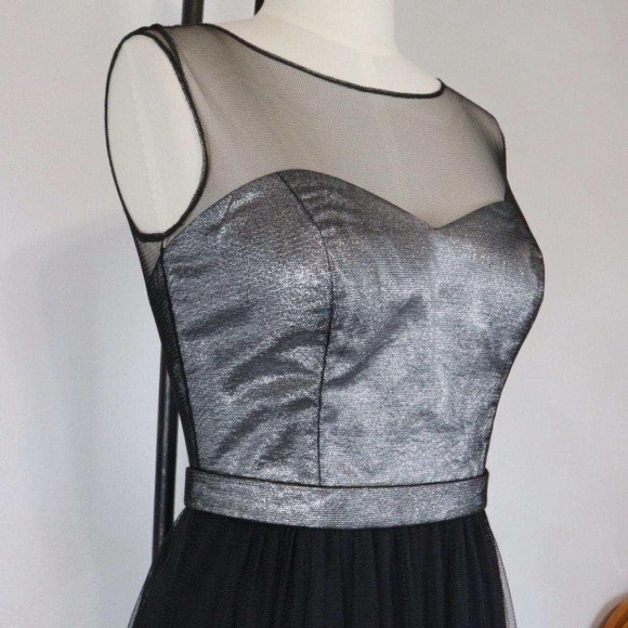 After Six Women's Black and Silver Dress (4)