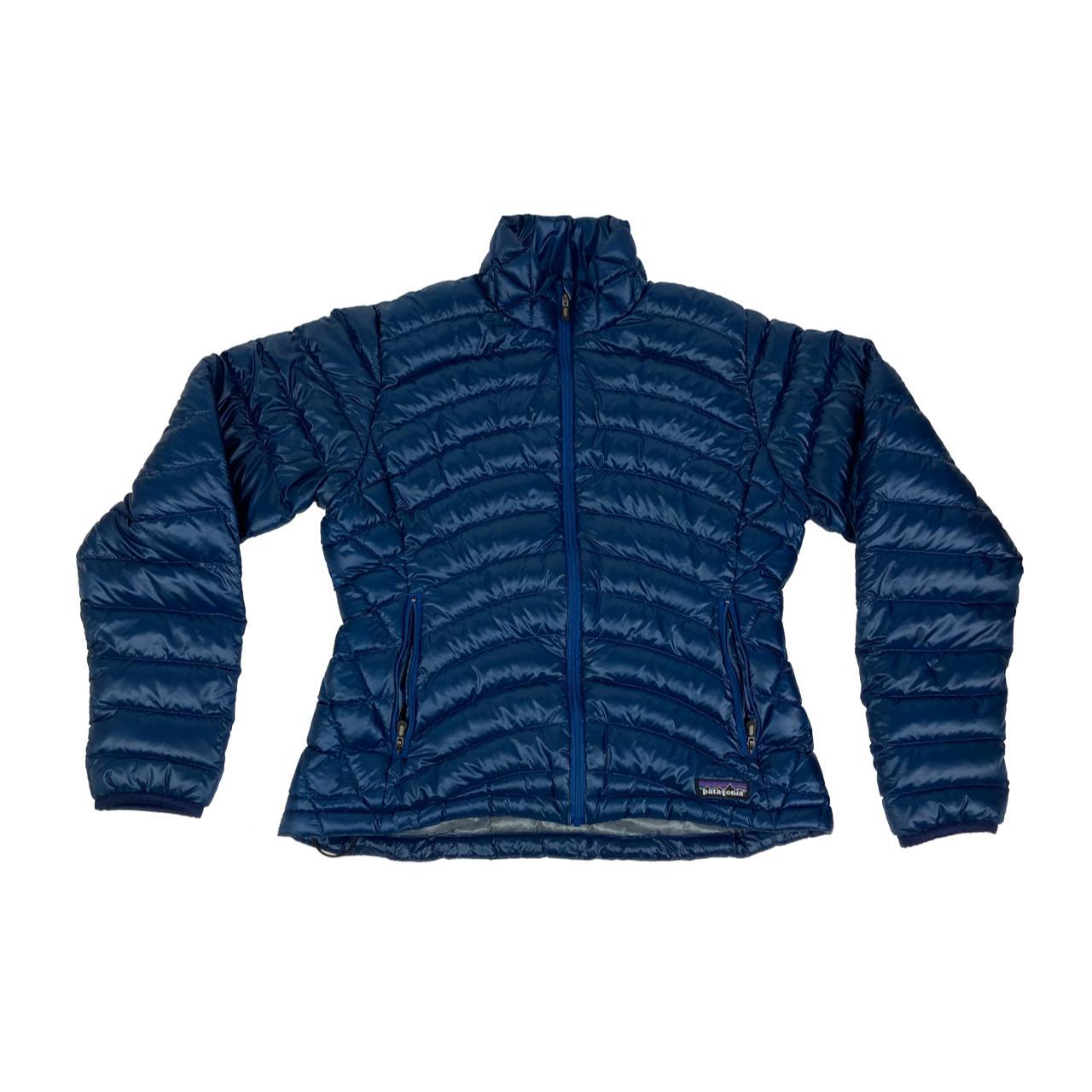 patagonia navy puffer jacket