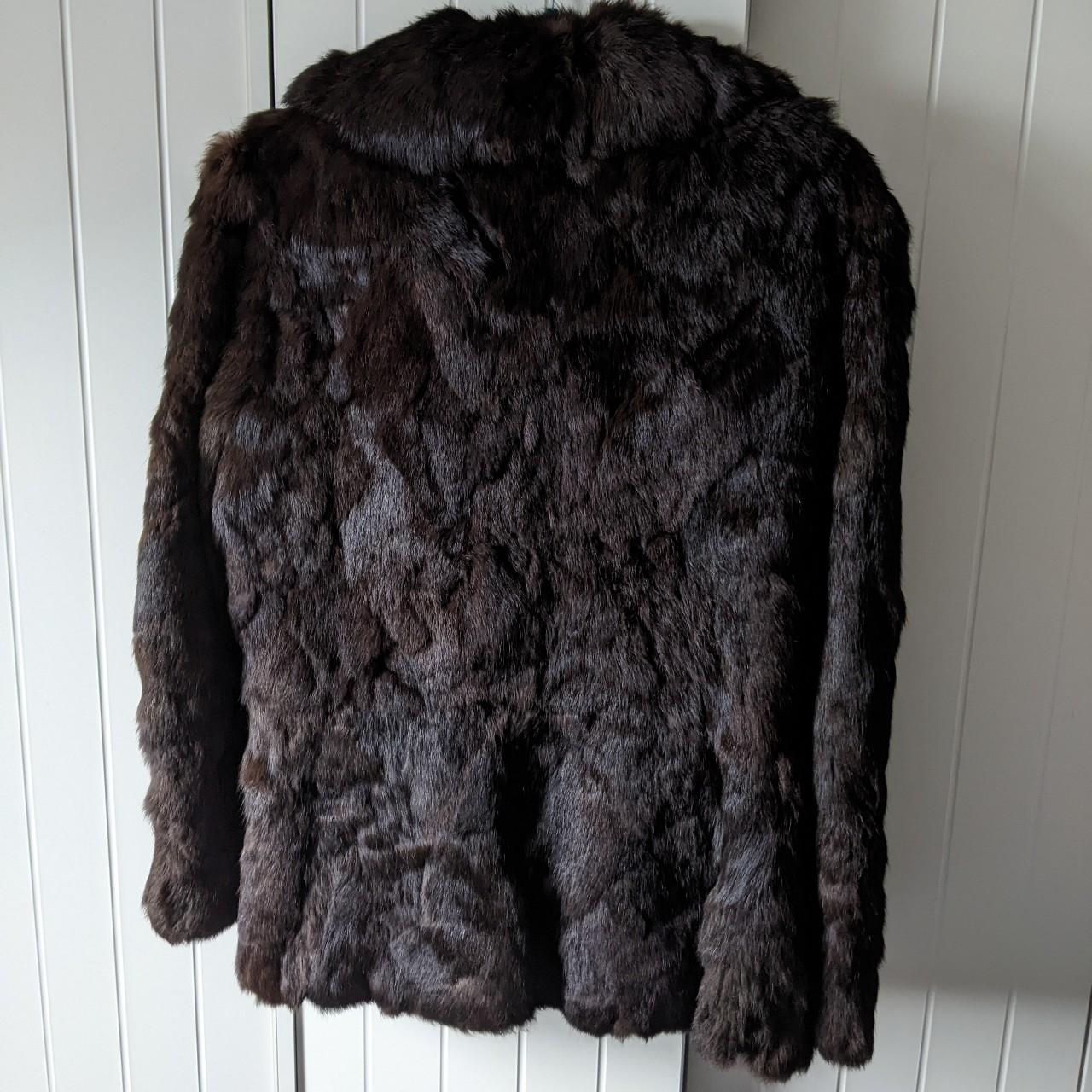 Women's Extremely Unique Designer Vintage Real Mink & Leather Striped – The  Vintage Fur Outlet