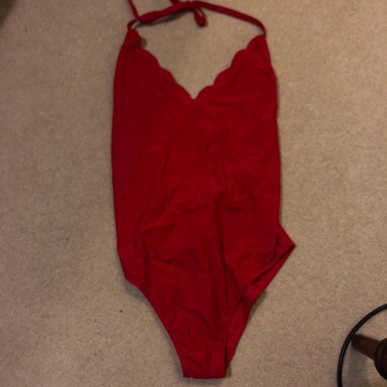 Hollister best sale red swimsuit