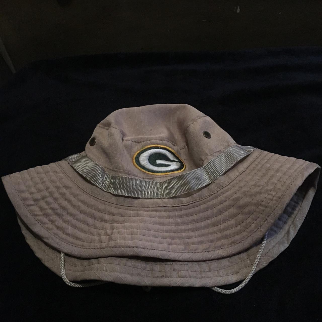 Green Bay packers bucket hat - Depop