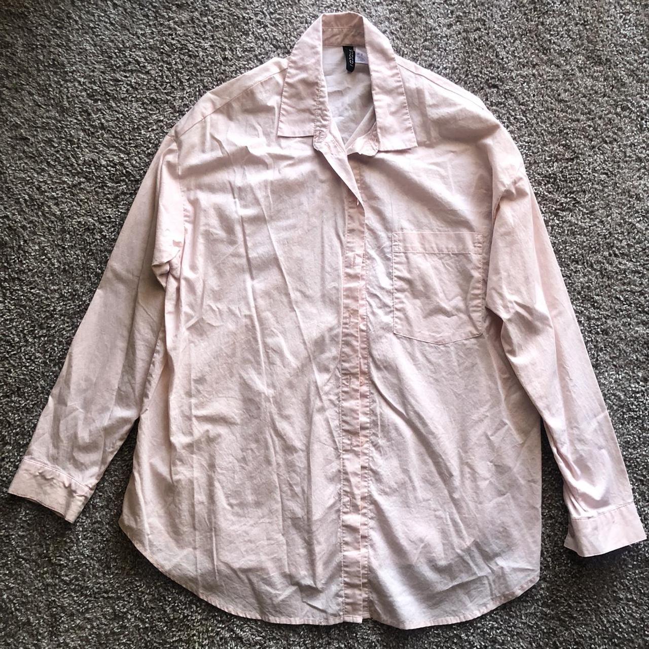 H and m pink clearance shirt