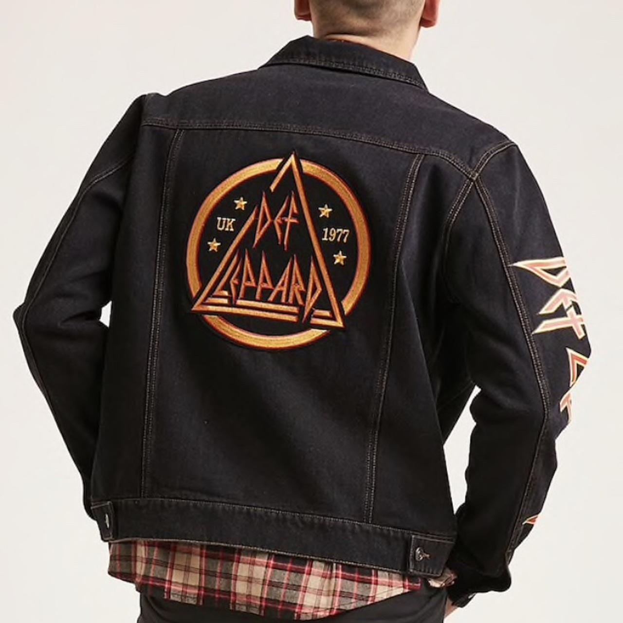 Def leppard jean jacket best sale