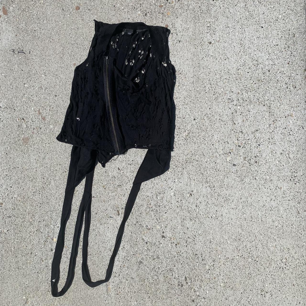Alexander Wang Ghostly Goth Hole Distressed Knit