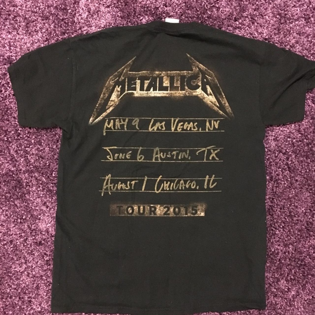 Metallica 20th anniversary t shirt Giant tag - Depop