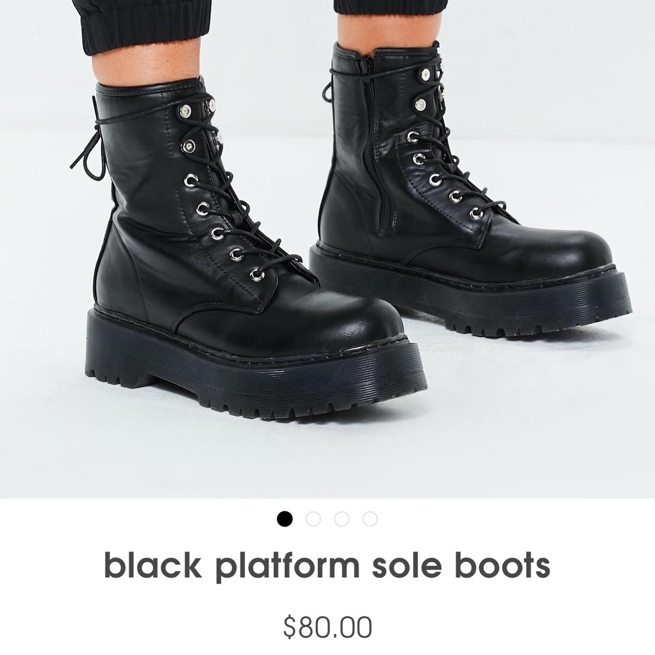 Missguided chunky outlet boots