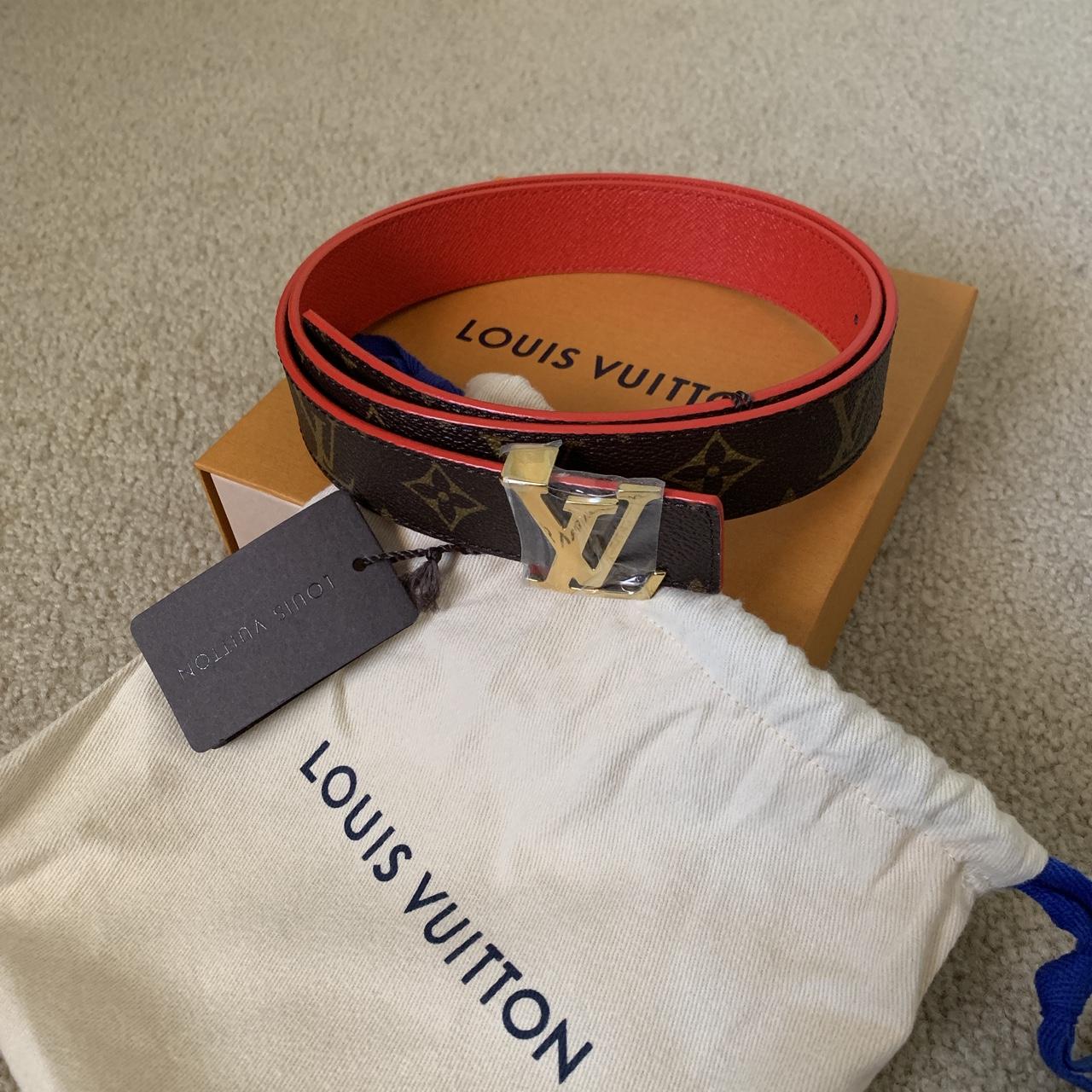 Authentic Louis Vuitton reversible belt - Depop