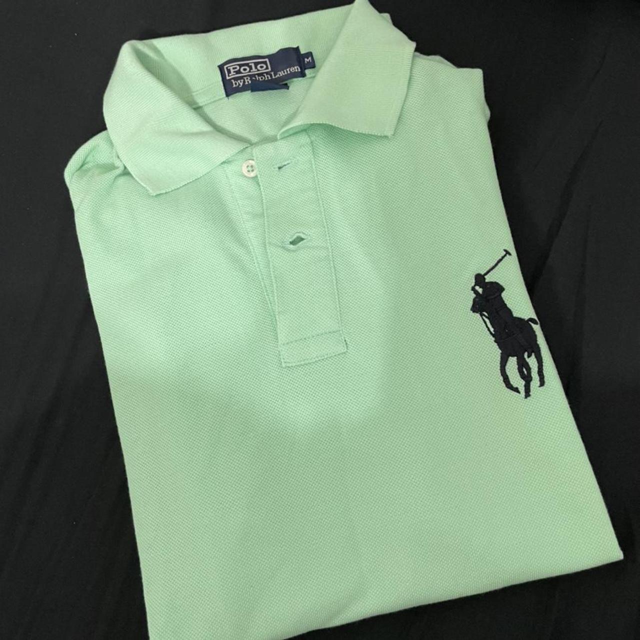 Ralph Lauren Men's Green Polo-shirts | Depop