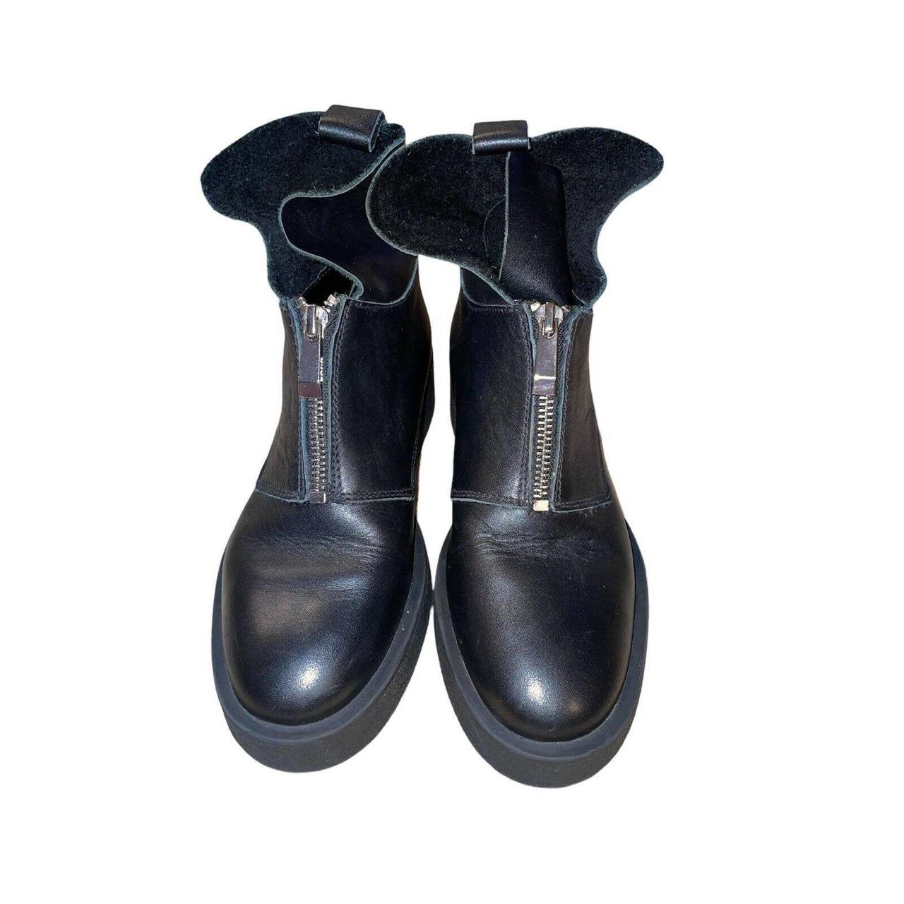 Zara Women's Black Boots | Depop