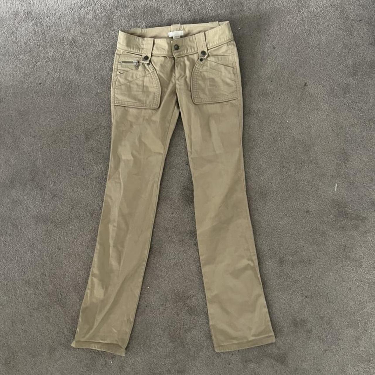 Diesel cream jeans !! W25 Fits super nice but... Depop