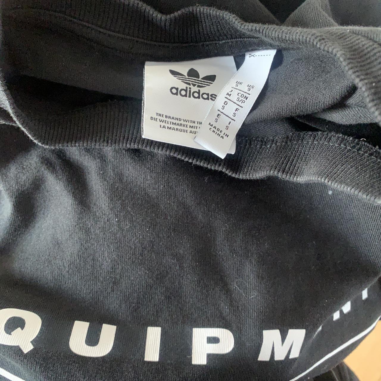 Adidas Equipment black Tshirt. Size mens small.... Depop