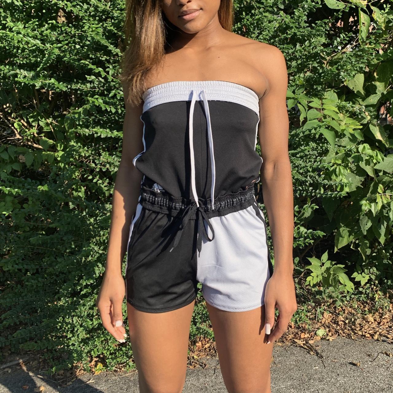 adidas strapless romper