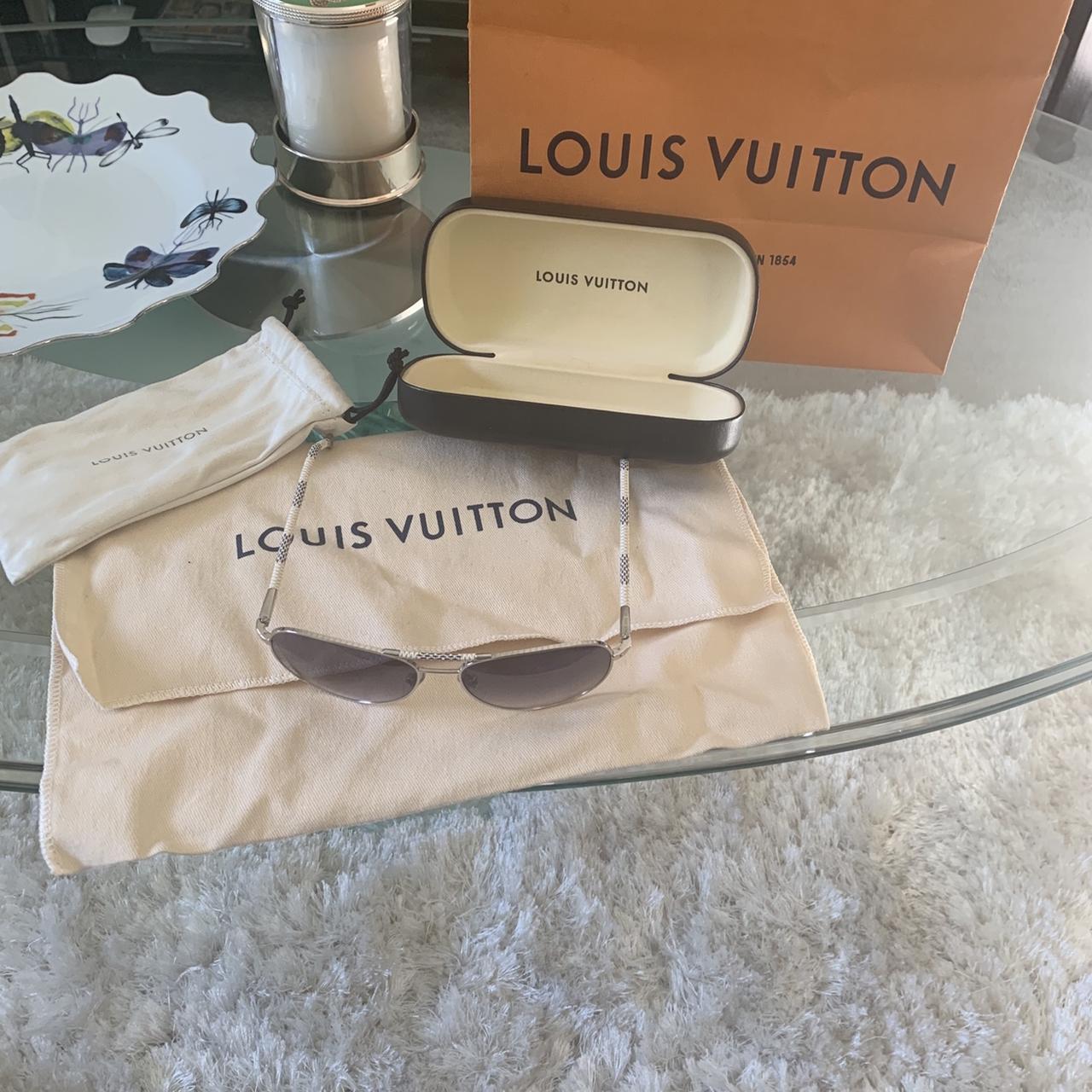 New Louis Vuitton Charleston Sunglasses . Worn once - Depop