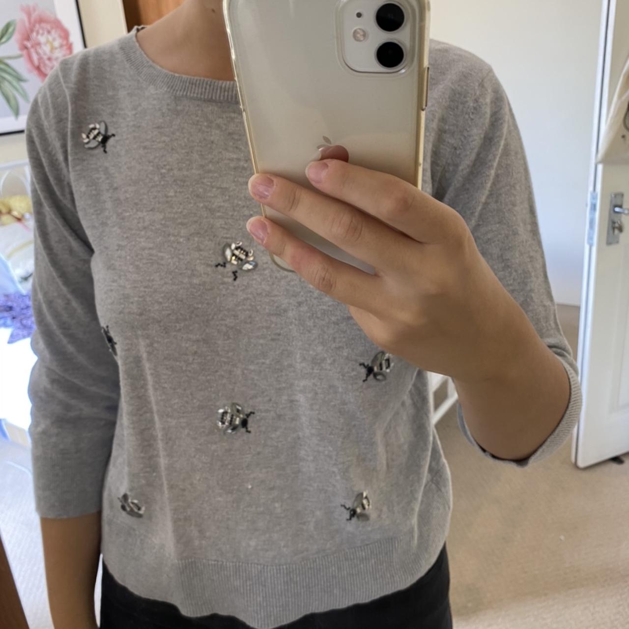 Bee clearance embellished jumper