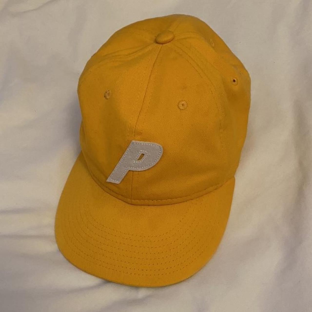 Palace Men's Yellow Hat Depop