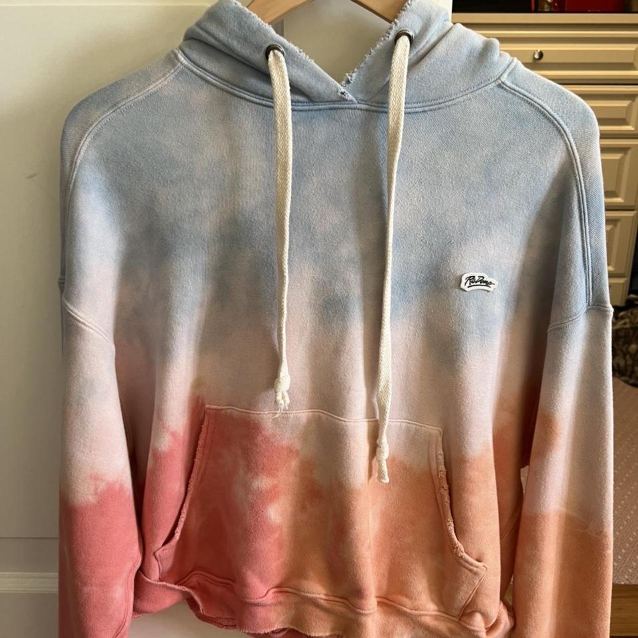 Redone tie store dye hoodie