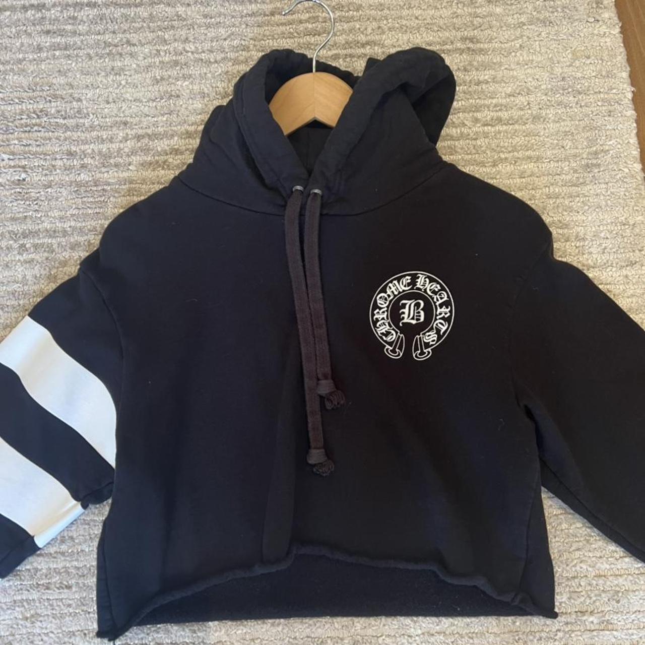 Chrome hearts hotsell cropped hoodie