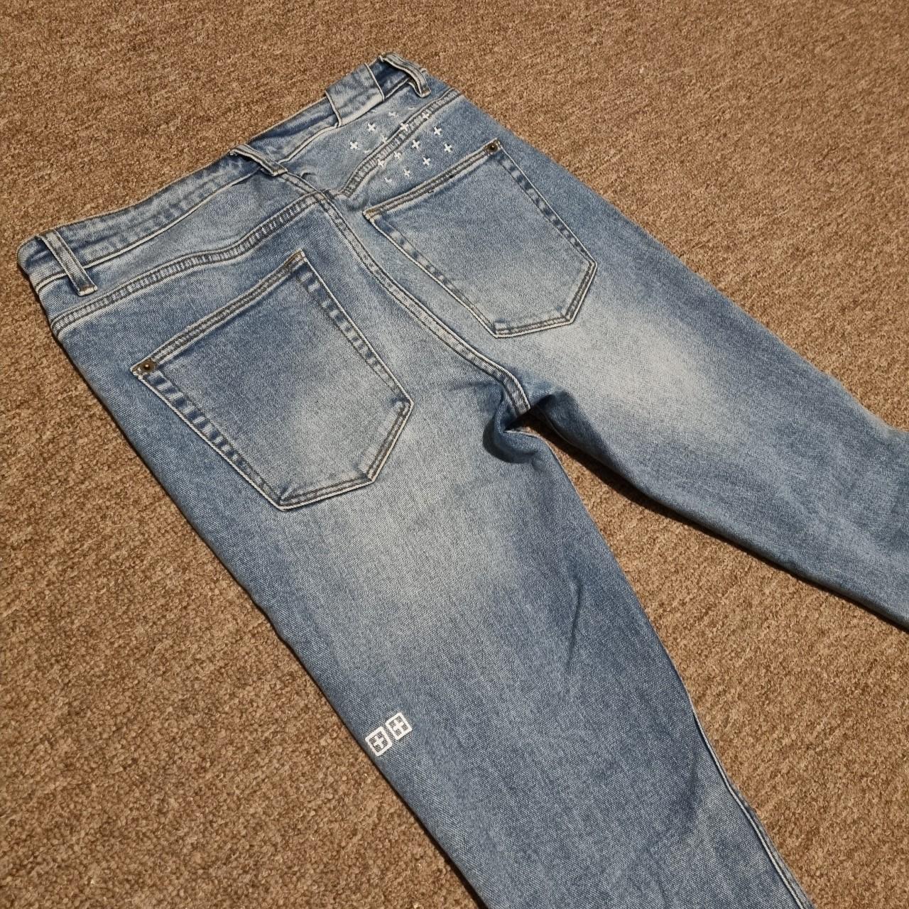 Ksubi jeans, light blue, size 31, get it while it's hot Depop