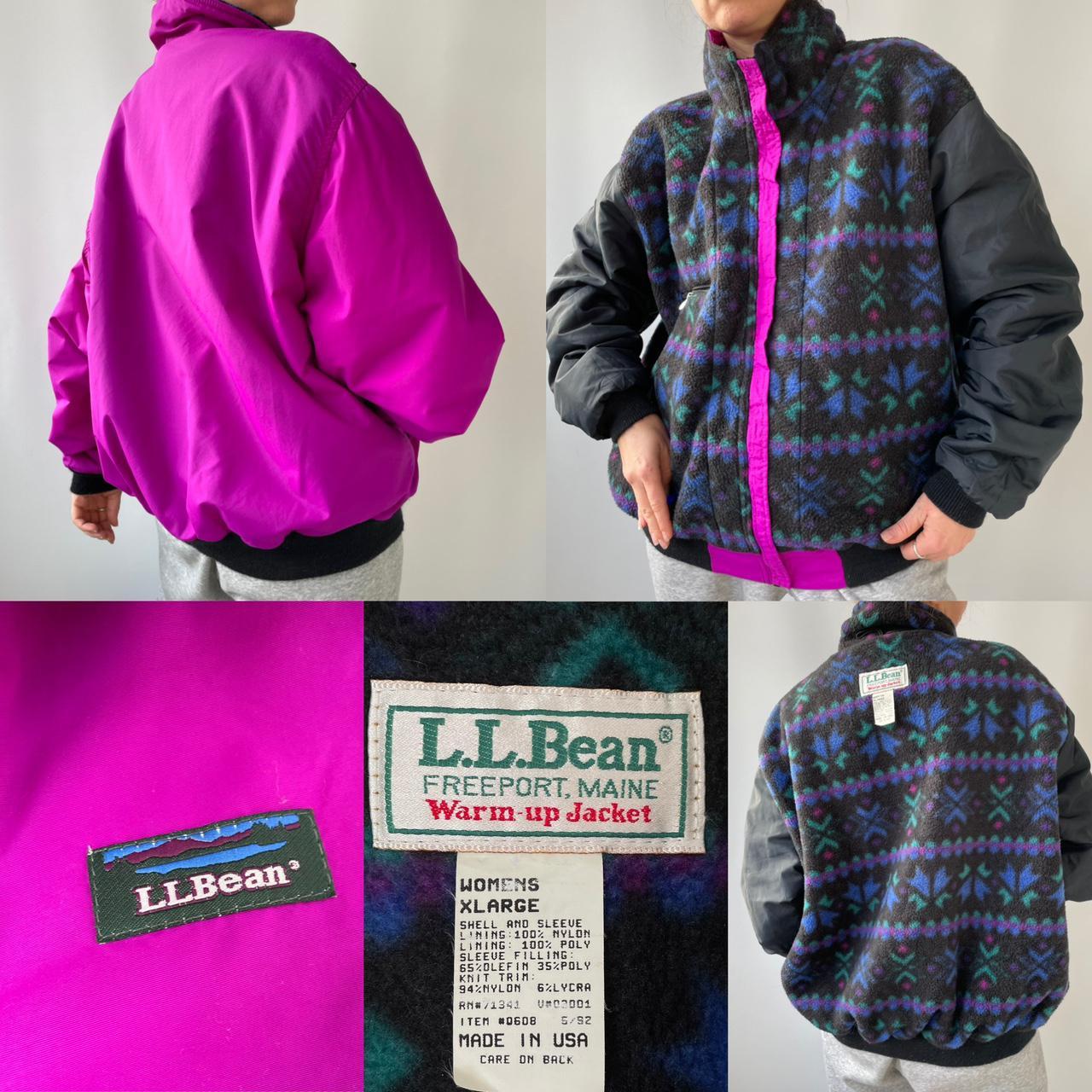 ll bean warm up jacket women's