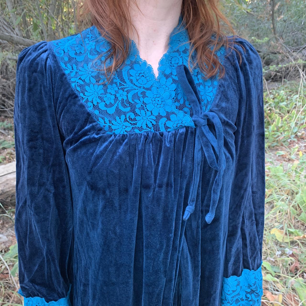 Women's Blue Robe Depop