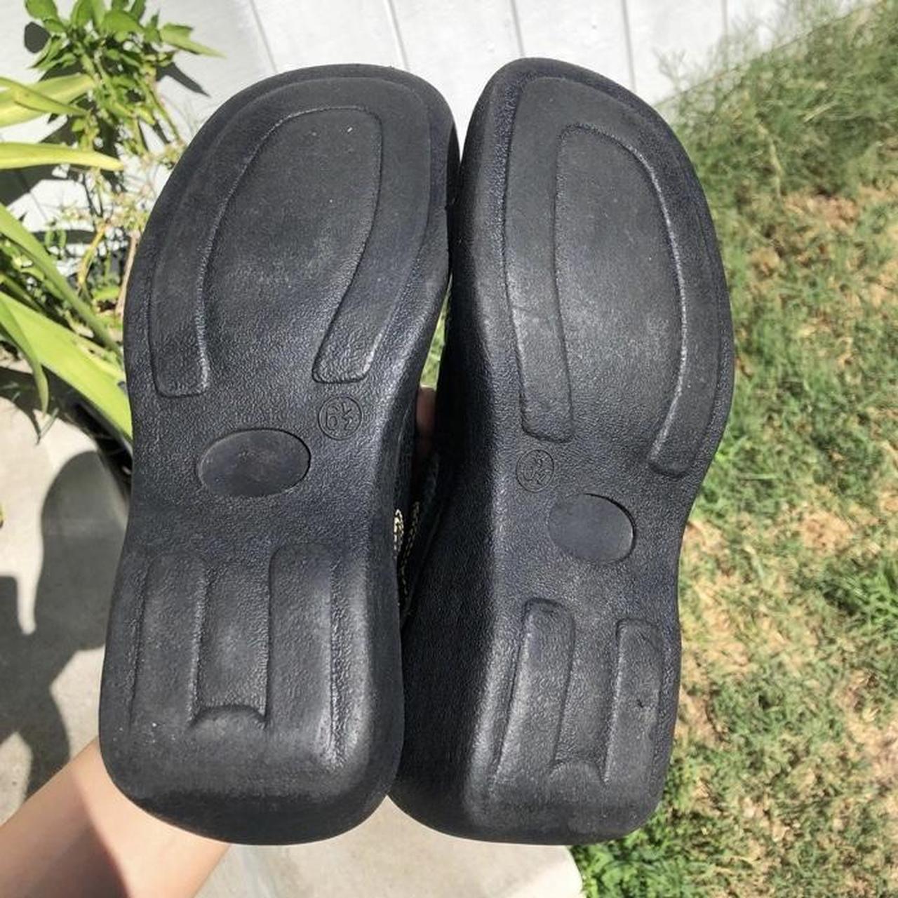 Cherokee Women's Black Sandals | Depop