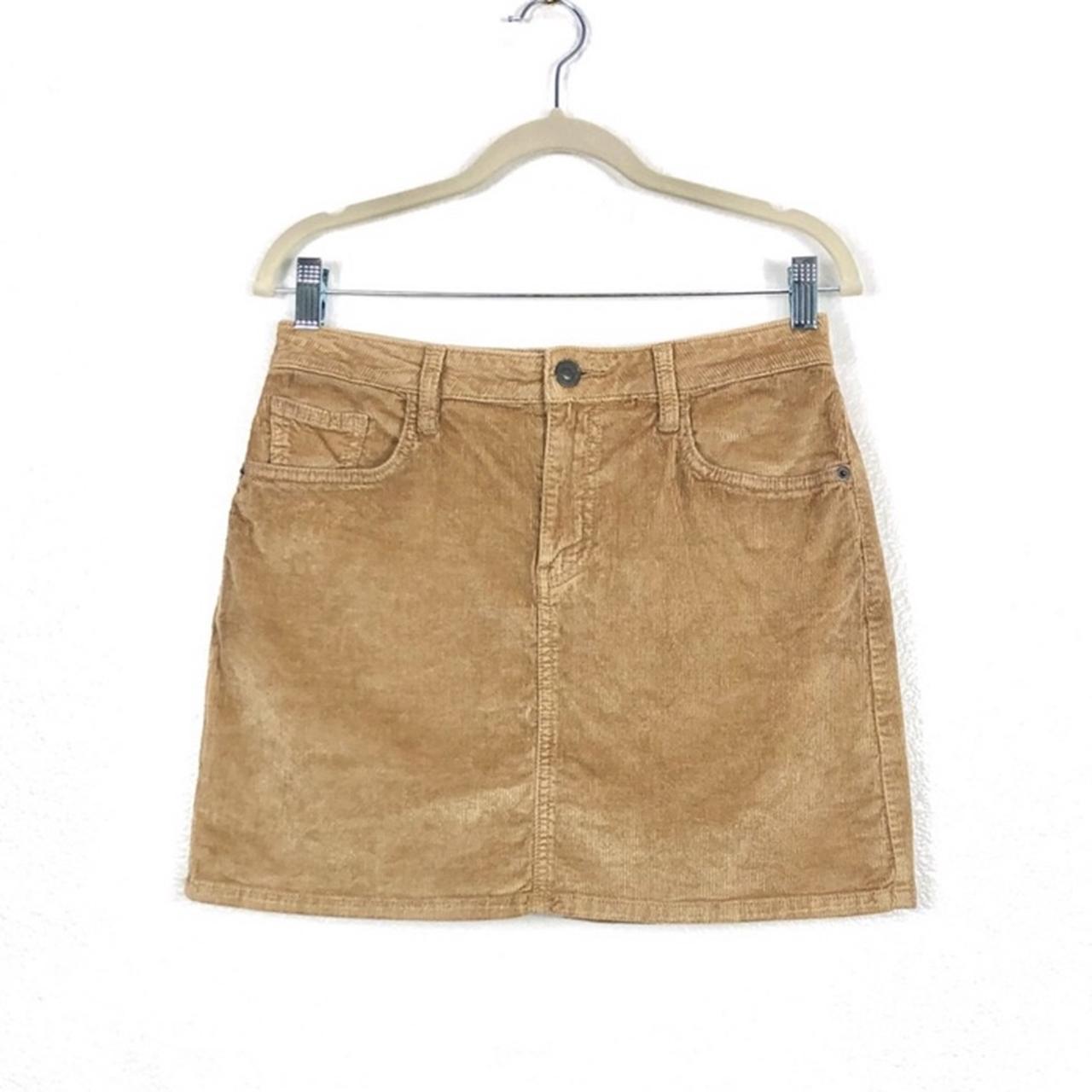 Current Elliott Women S Tan Skirt Depop